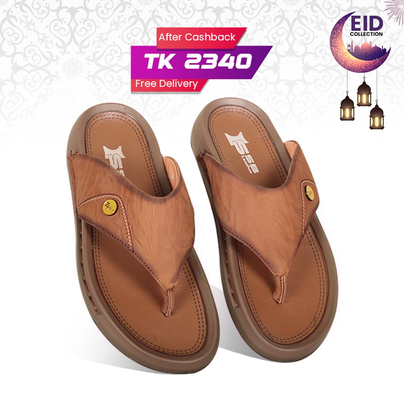 Genuine Leather Sandal For Men SB-S1074