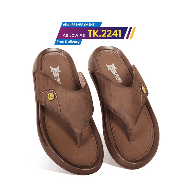 Genuine Leather Sandal For Men SB-S1075