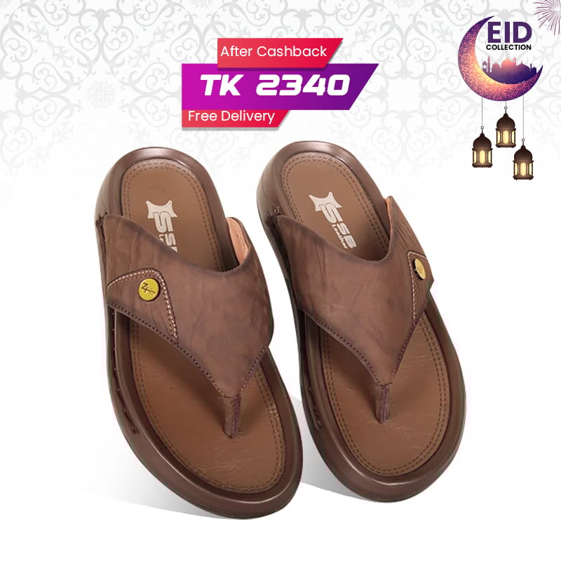 Genuine Leather Sandal For Men SB-S1075