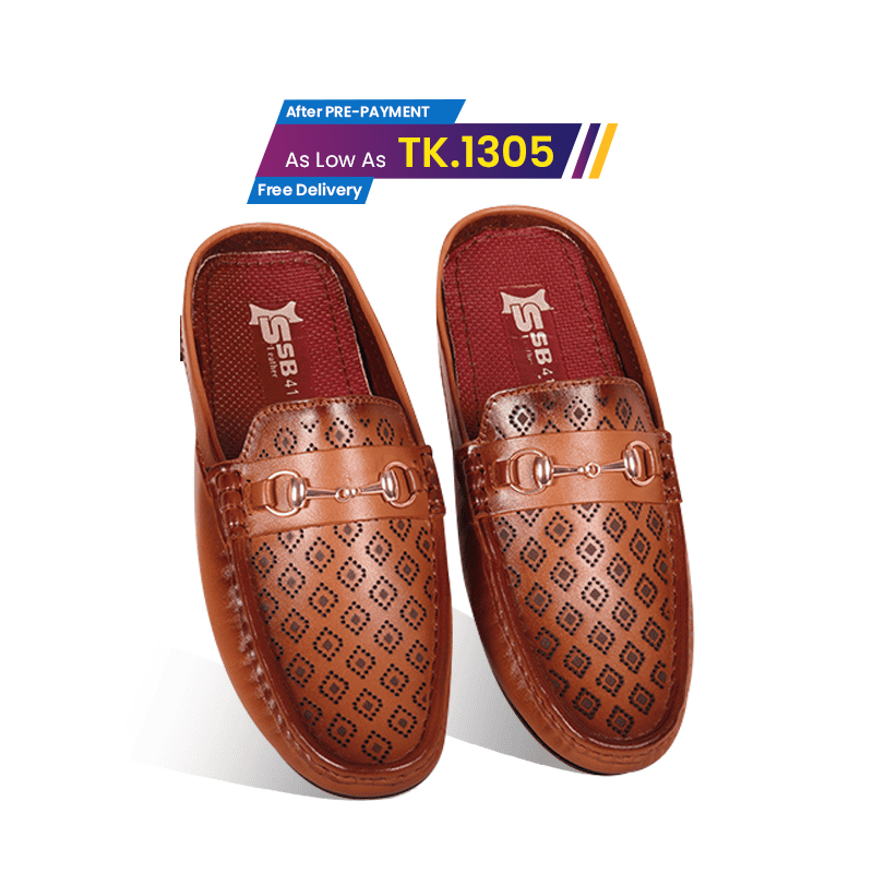 Leather Half Loafer For Men SB-S1091