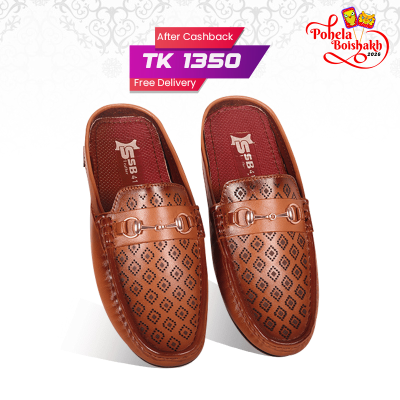 Leather Half Loafer For Men SB-S1091