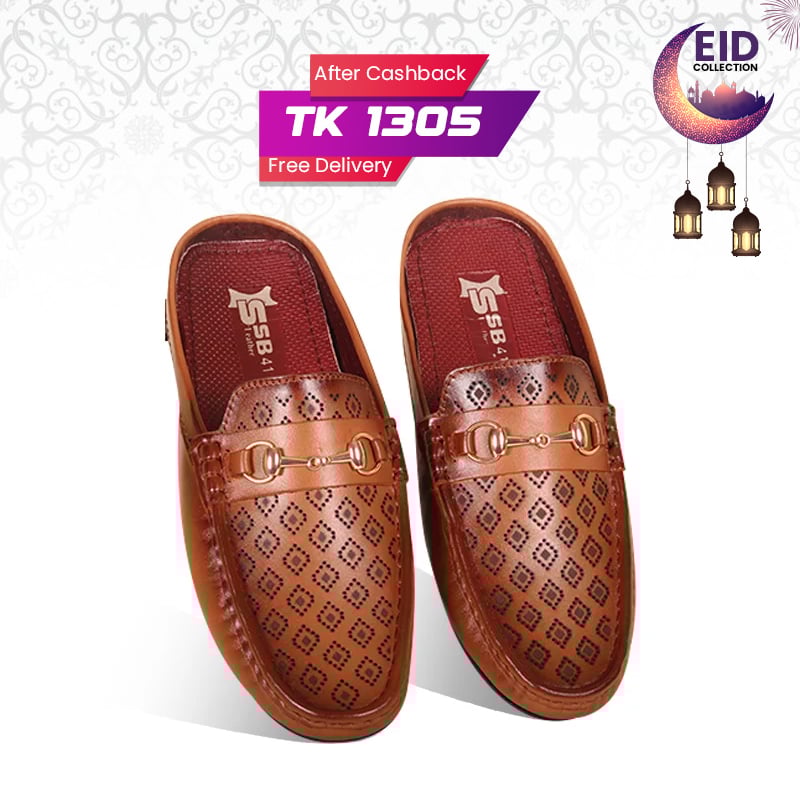 Leather Half Loafer For Men SB-S1091