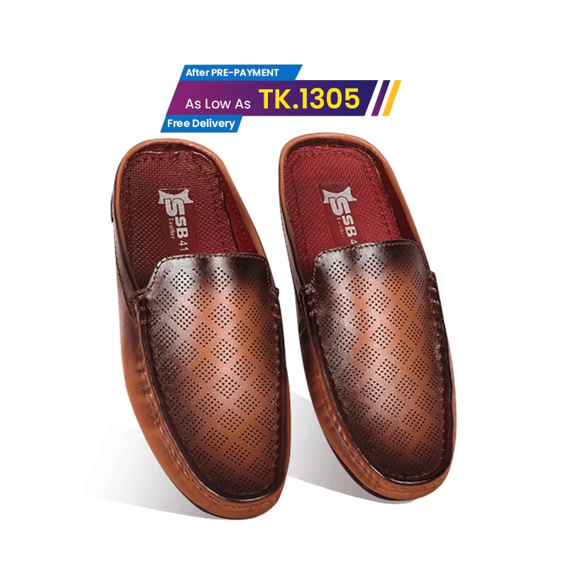 Leather Half Loafer For Men SB-S1092