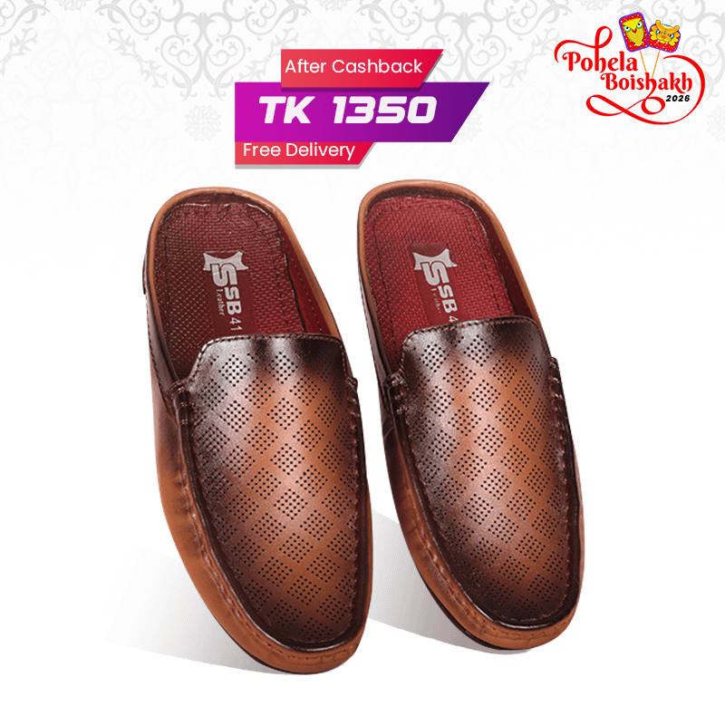Leather Half Loafer For Men SB-S1092