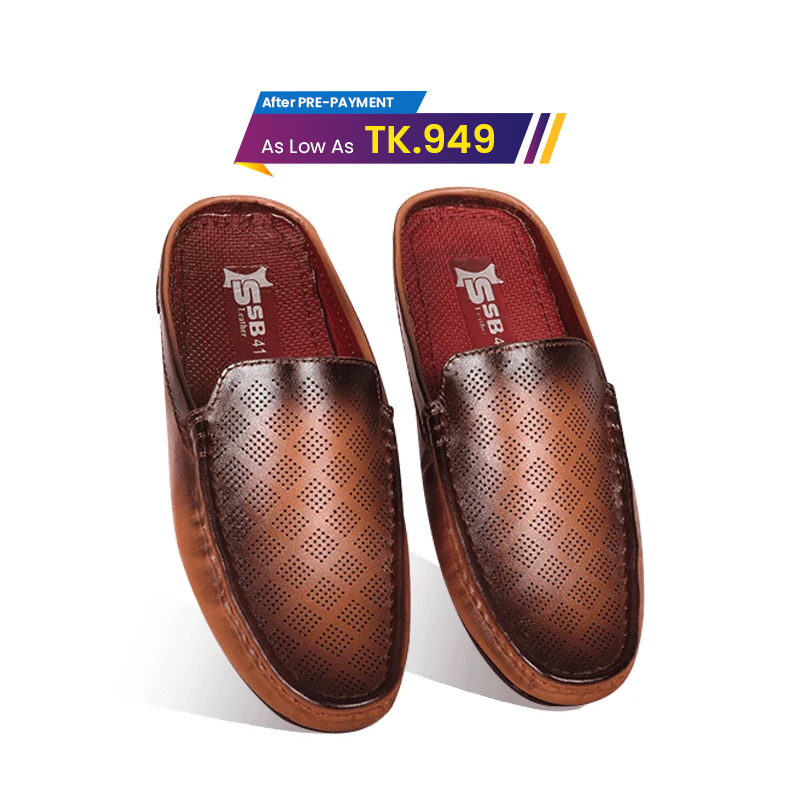 Leather Half Loafer For Men SB-S1092