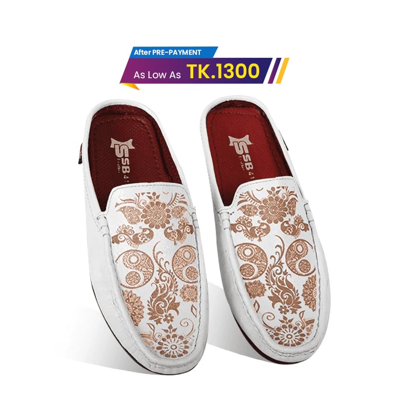 Leather Half Loafer For Men SB-S1093