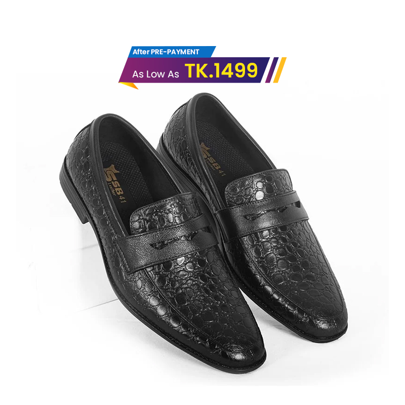 Leather Penny Formal Shoes For Men SB-S555