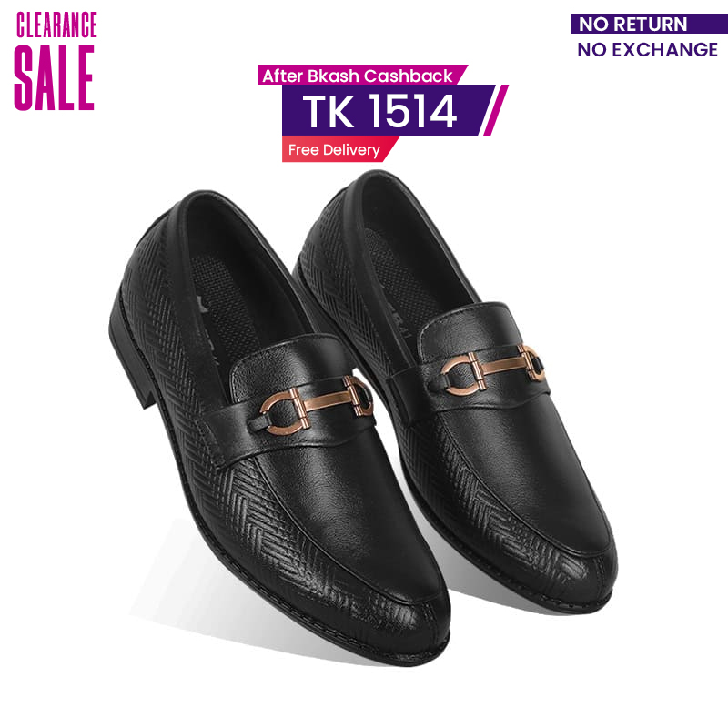 Luxury Black Textured Leather Tassel For Men SB-S826