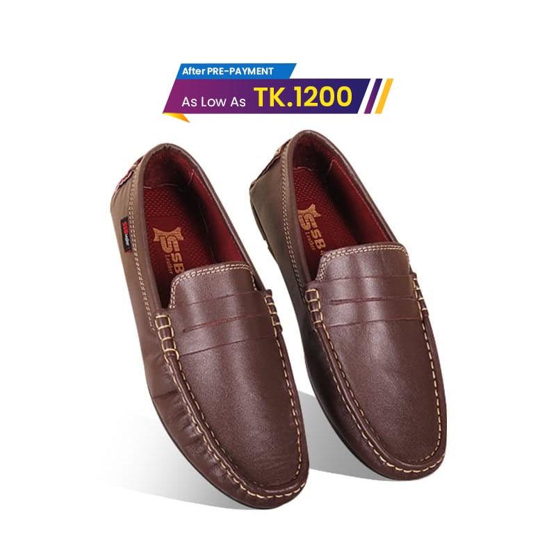 Leather Loafer Shoes For Men SB-S898