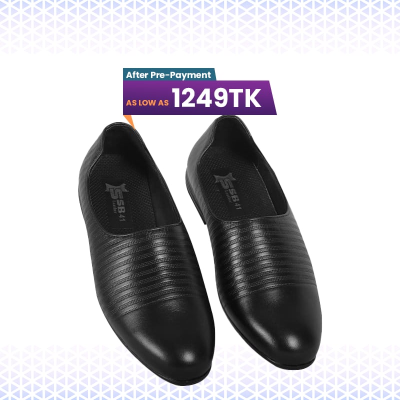 Classic Black Formal Slip-On shoes For Men SB-S935