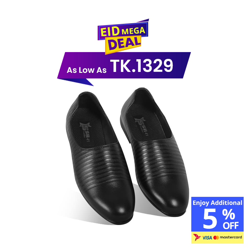 Classic Black Formal Slip-On shoes For Men SB-S935