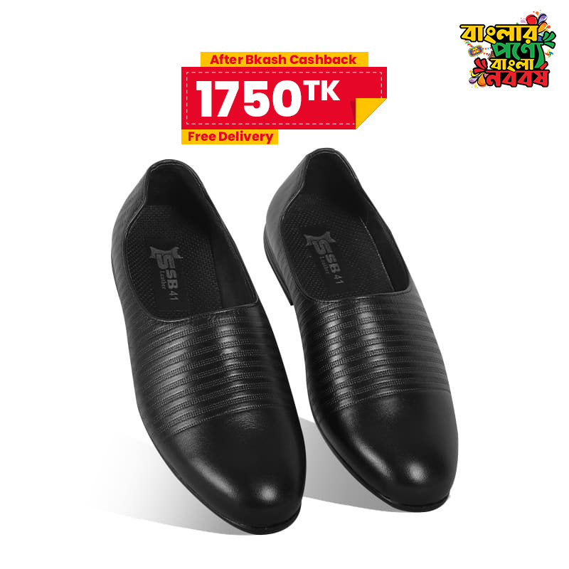 Classic Black Formal Slip-On shoes For Men SB-S935