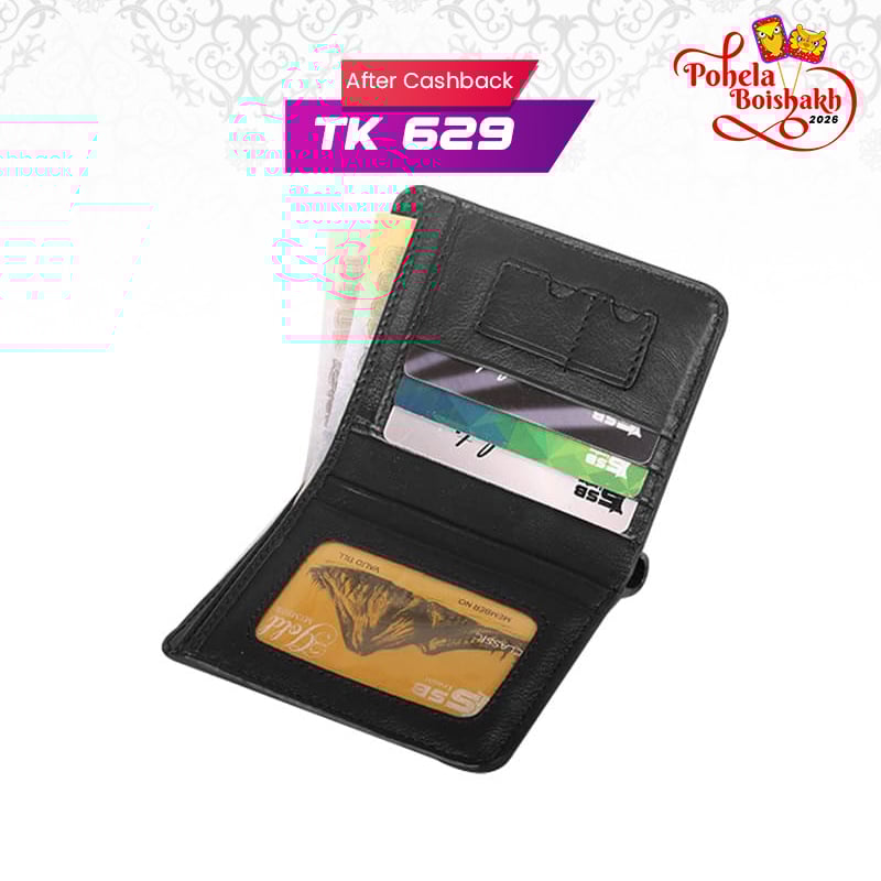 Cute Er Dibba Leather Short Wallet SB-W18