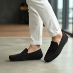 Monfia Black Loafer For Men MF11