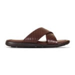 Crisscross Strap Leather Sandal For Men SB-S1106