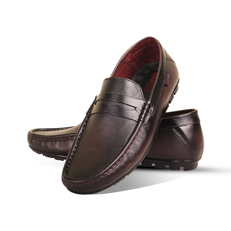 Antique Leather Loafer For Men SB-S1099