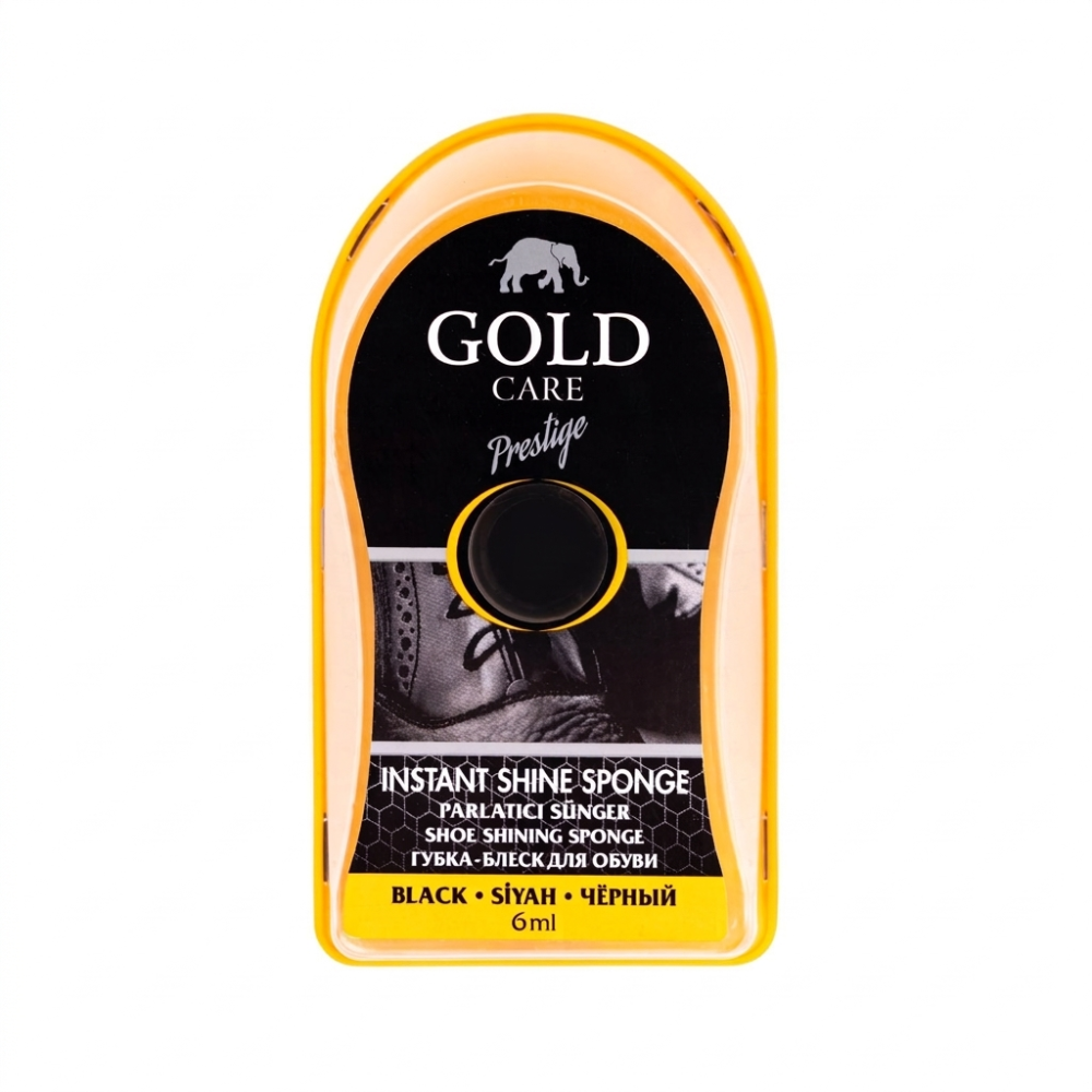 Gold Care Prestige Instant Shine Sponge Black 6 ML