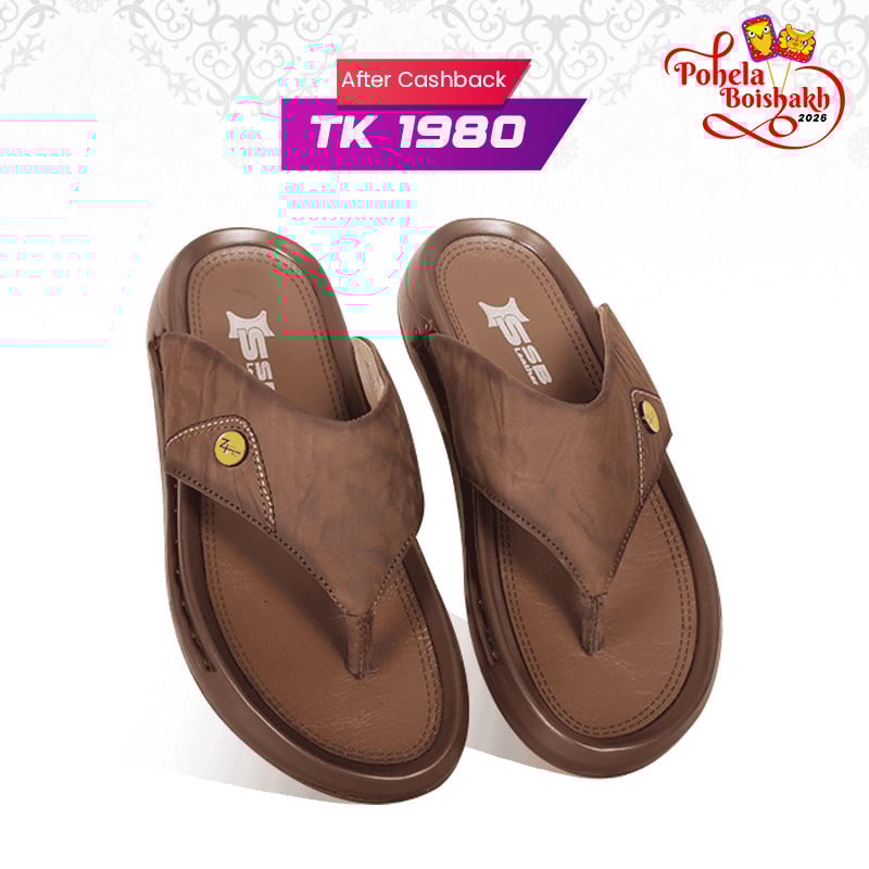 Genuine Leather Sandal For Men SB-S1075