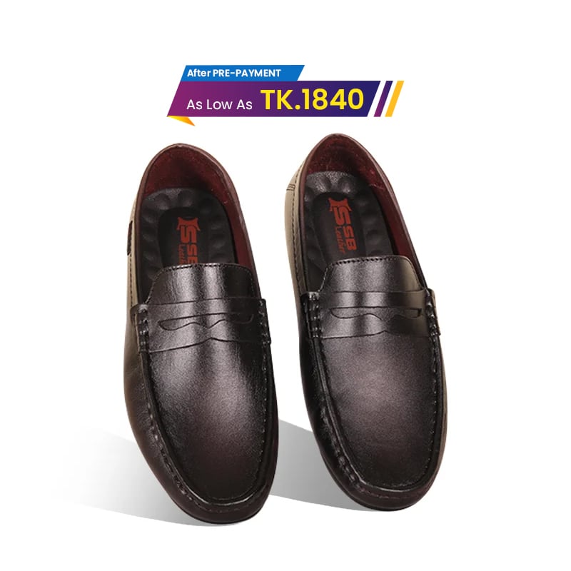 Antique Leather Loafer For Men SB-S1099