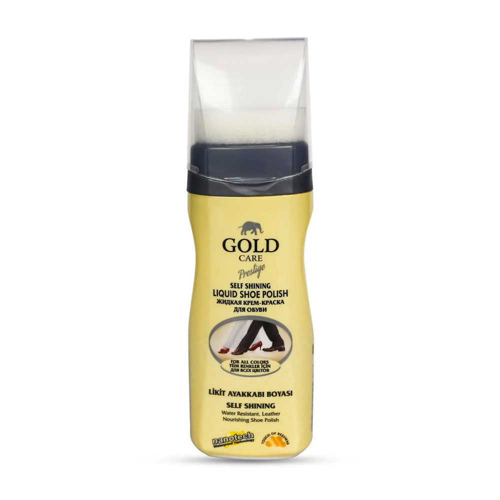 Gold Care Prestige Liquid Shoe Polish 80 ML-All Colors