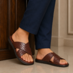Crisscross Strap Leather Sandal For Men SB-S1106