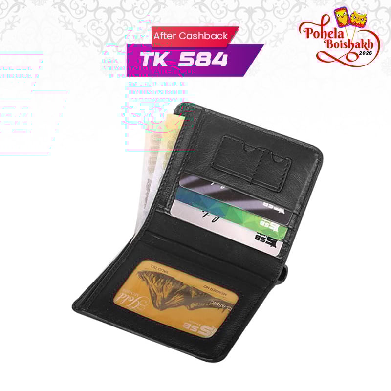 Cute Er Dibba Leather Short Wallet SB-W18