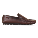 Antique Dark Brown Leather Loafer For Men SB-S1104