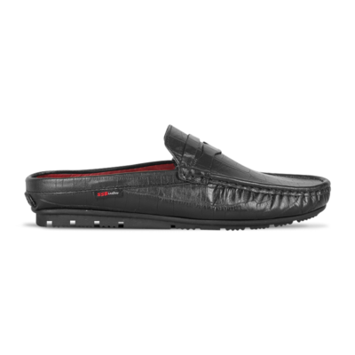 Crocodile Pattern Leather Half Loafers SB-S1109