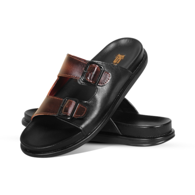 Double-Buckle Slide Sandal For Men SB-S1123