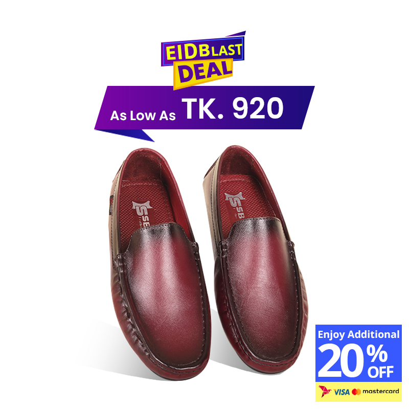 Antique Leather Loafer For Men SB-S1122
