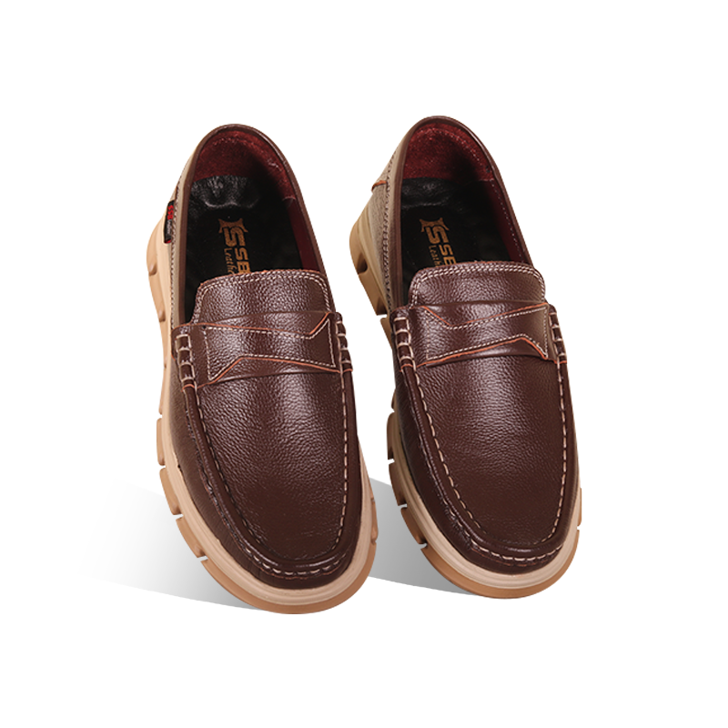 Casual Comfort Leather Loafer Shoes For Men SB-S1105