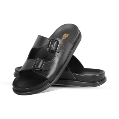 Double-Buckle Slide Sandal For Men SB-S1102