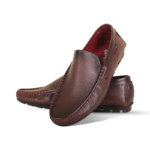 Antique Dark Brown Leather Loafer For Men SB-S1104