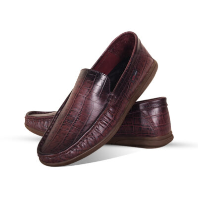 Crocodile Pattern Leather Loafer SB-S1113