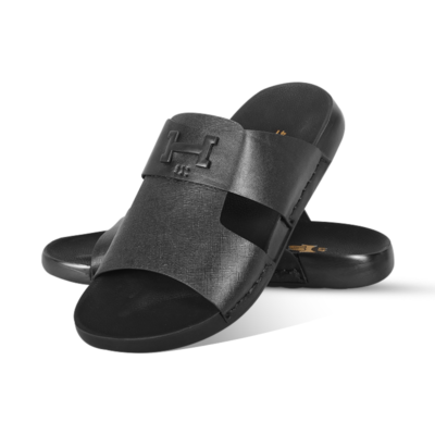 Leather Slide Sandal For Men SB-S1115