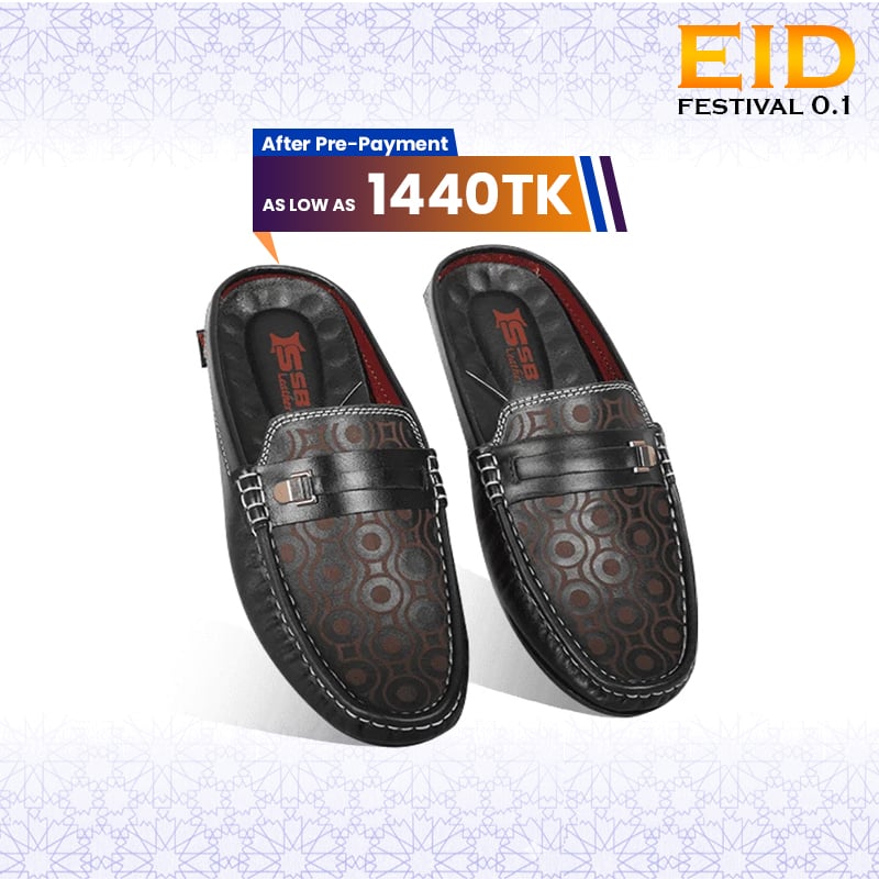 Leather Half Loafer For Men SB-S1038