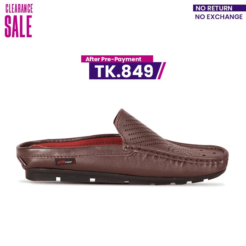 Leather Half Loafer For Men SB-S1041