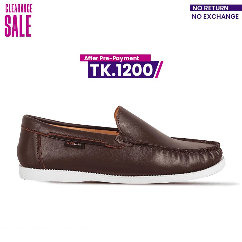 Casual Comfort Leather Loafer Shoes For Men SB-S1065