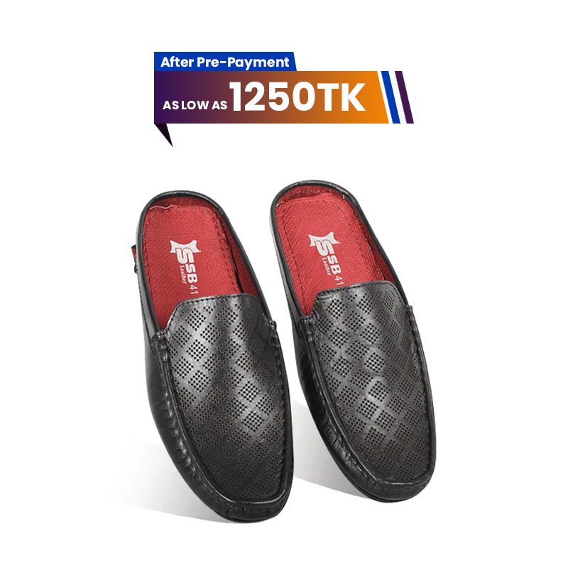 Leather Half Loafer For Men SB-S1080