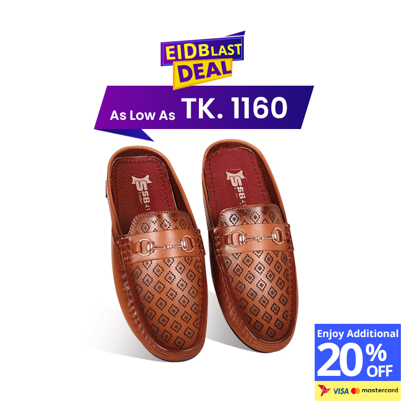 Leather Half Loafer For Men SB-S1091