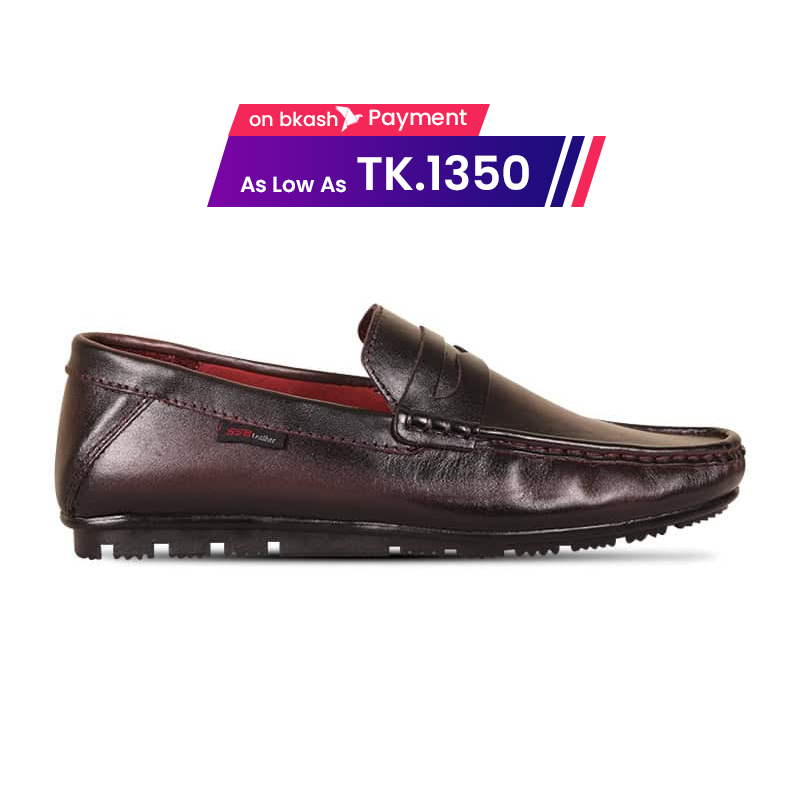 Antique Leather Loafer For Men SB-S1099
