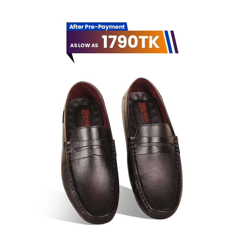Antique Leather Loafer For Men SB-S1099