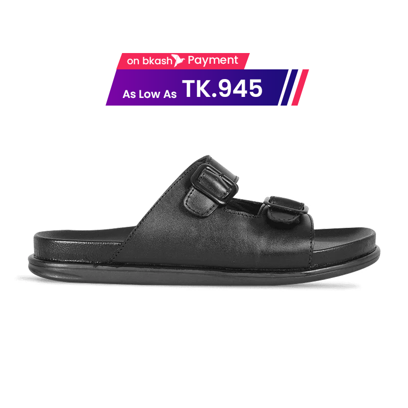 Double-Buckle Slide Sandal For Men SB-S1102