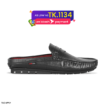 Crocodile Pattern Leather Half Loafers SB-S1109