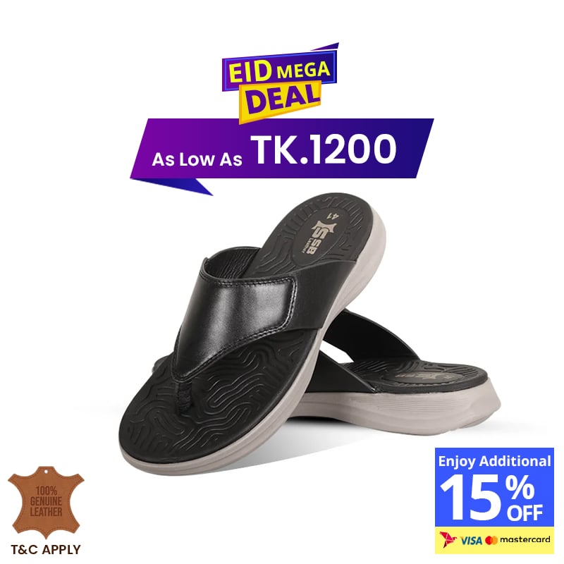 Genuine Leather Sandal For Men SB-S1111