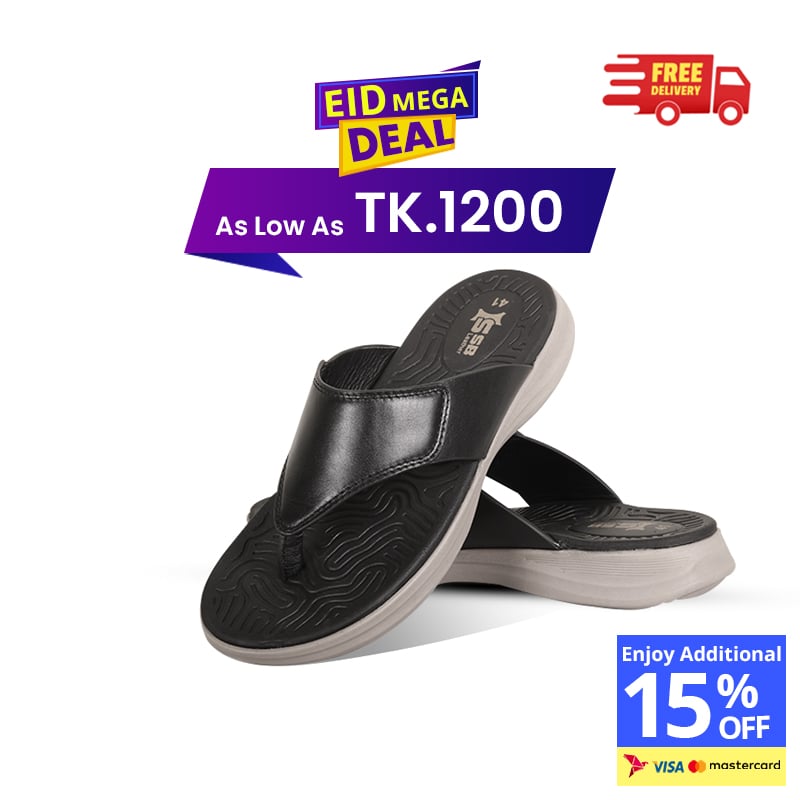 Genuine Leather Sandal For Men SB-S1111