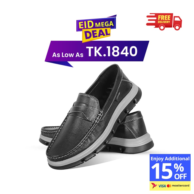 Casual Comfort Leather Shoes For Men SB-S1114