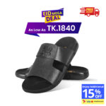 Leather Slide Sandal For Men SB-S1115
