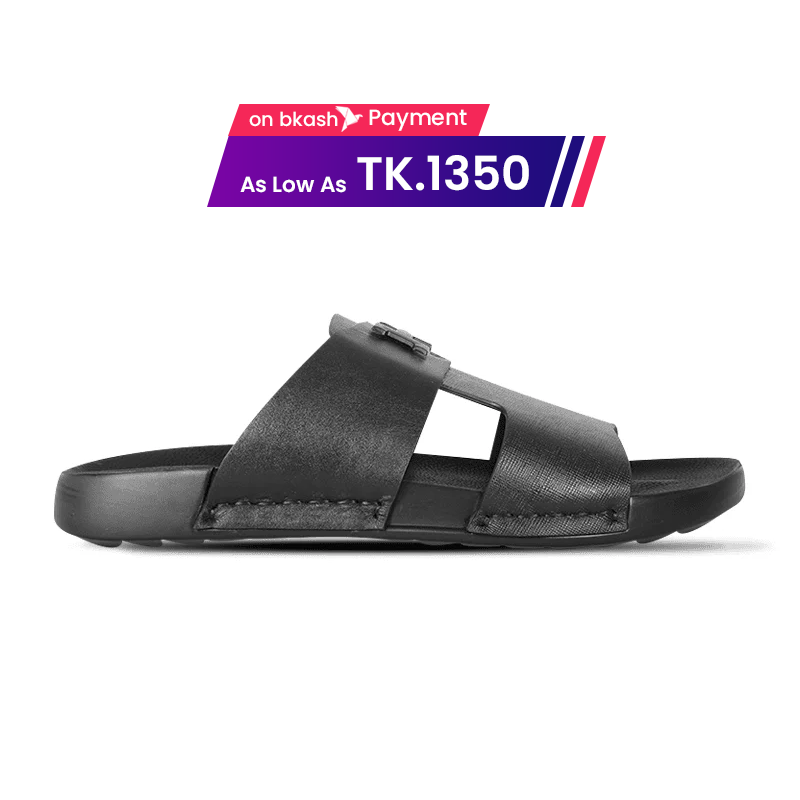 Leather Slide Sandal For Men SB-S1115