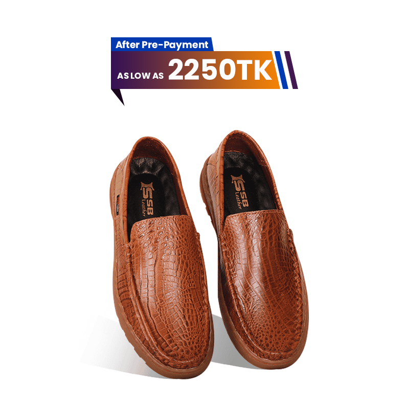 Luxury Crocodile Pattern Leather Casual Shoes SB-S1116